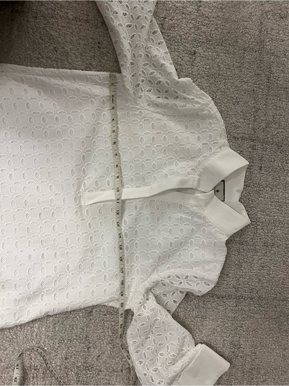 Tuckernuck White Eyelet Midi Tunic Dress - Picture 8 of 10